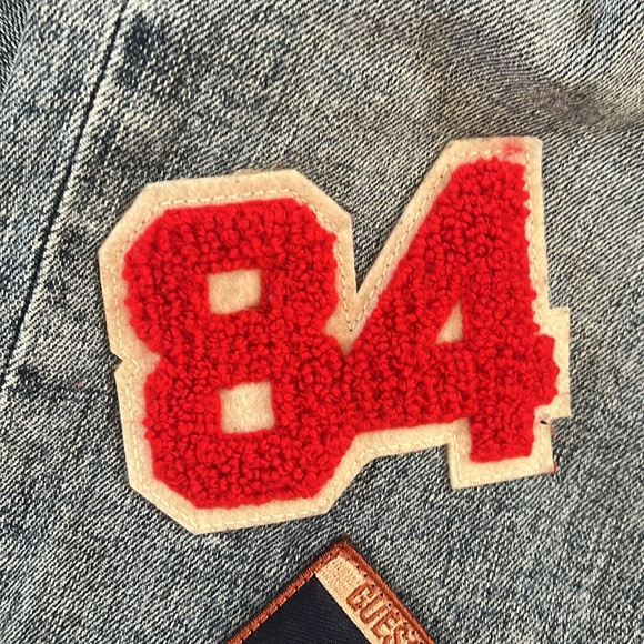 Guess 1981 Skinny Jean with patches - Picture 10 of 11